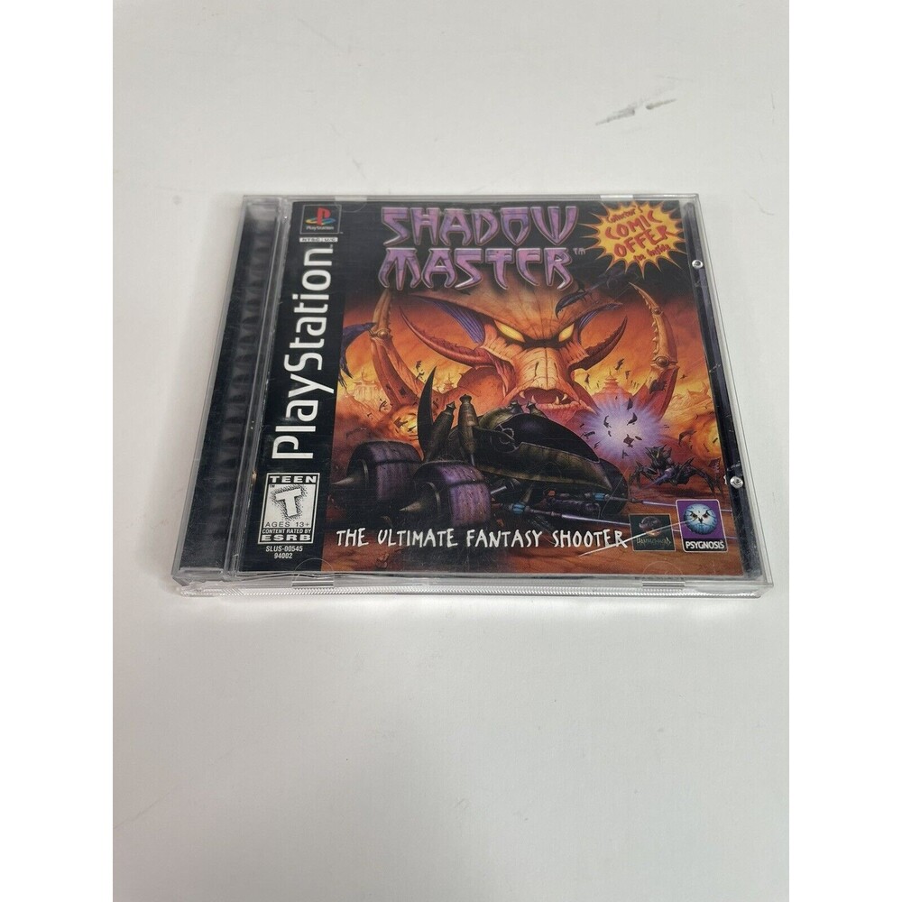 Shadow Master (Sony PlayStation 1, 1997) CIB